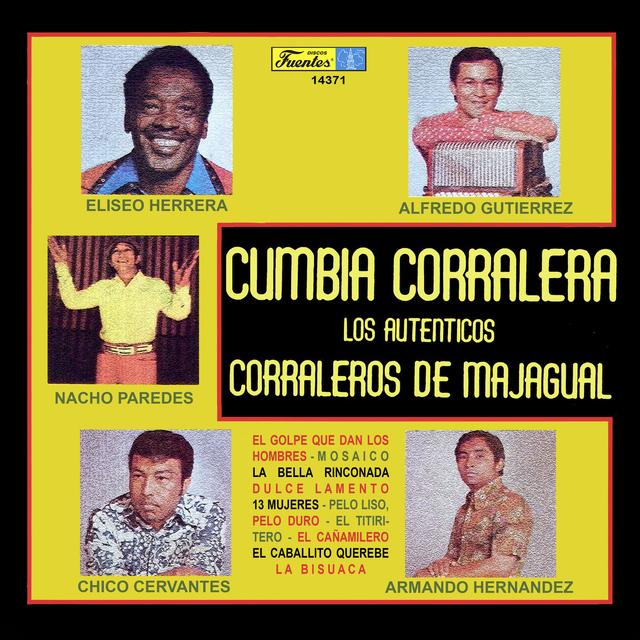 Album cover art for Cumbia Corralera