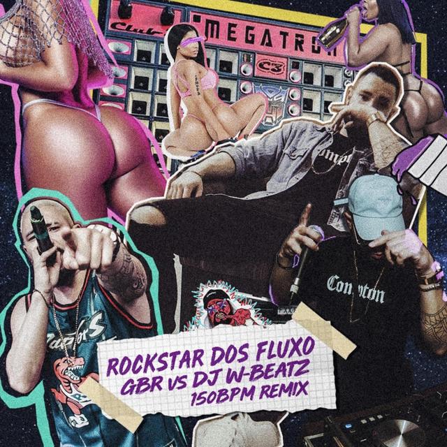 Album cover art for Rockstar dos Fluxo