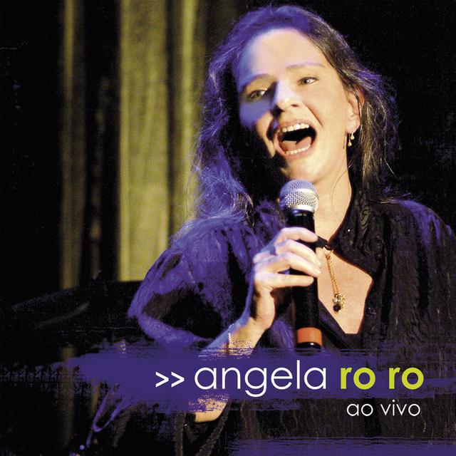 Album cover art for Angela Ro Ro (Ao vivo)