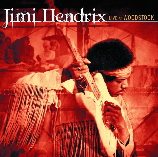 Album cover art for Live at Woodstock