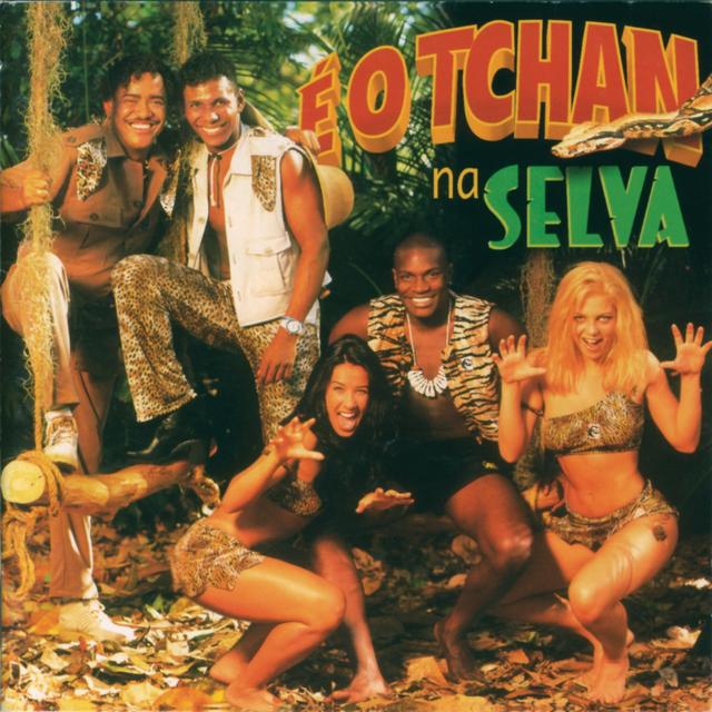 Album cover art for É o Tchan Na Selva