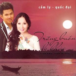 Album cover art for Trang Buon Da Khuc Tinh Khuc Tran Hoang