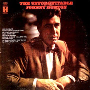 Album cover art for The Unforgettable Johnny Horton