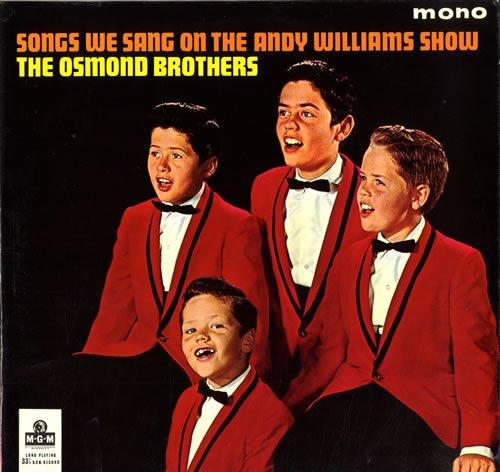 Album cover art for Songs We Sang on the Andy Williams Show