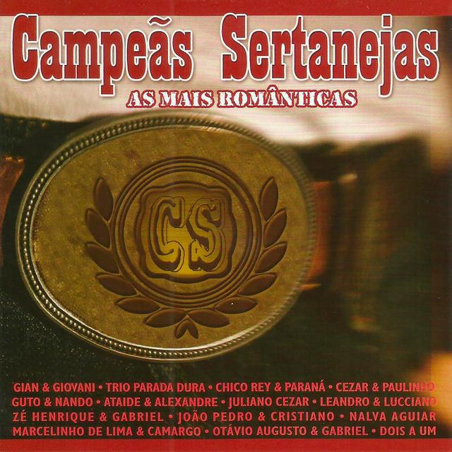 Album cover art for Campeãs Sertanejas: As Mais Romanticas