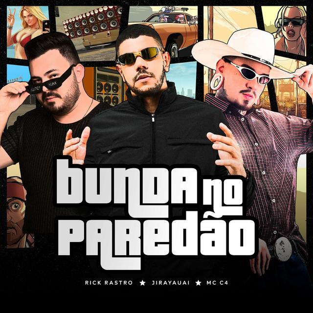 Album cover art for Bunda no Paredão