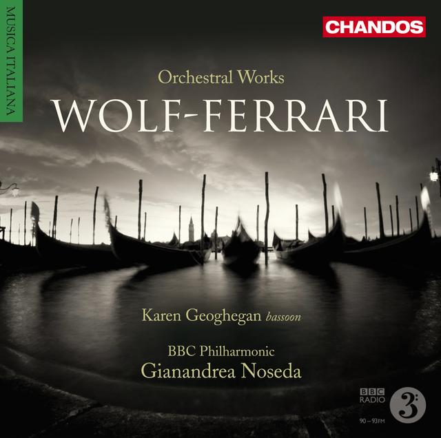 Album cover art for Wolf-Ferrari : Œuvres Orchestrales