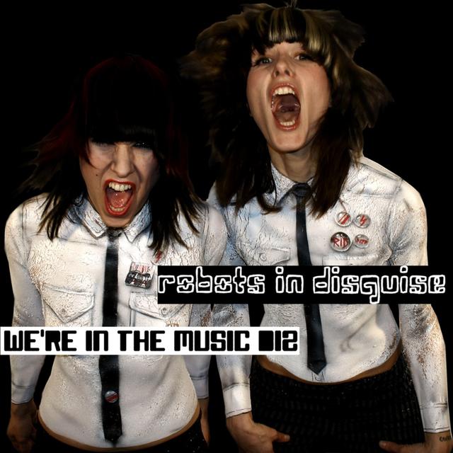 Album cover art for We're in The Music Biz