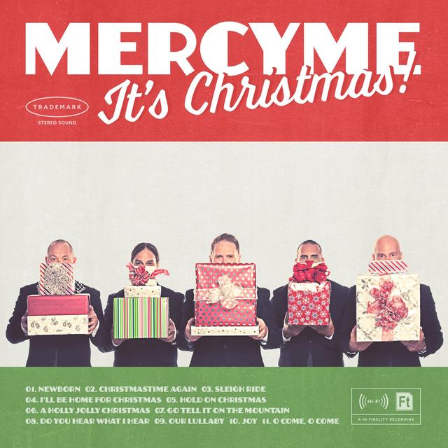 Album cover art for MercyMe, It's Christmas