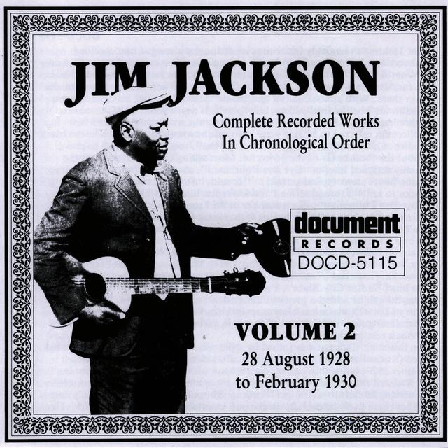 Album cover art for Jim Jackson Vol. 2 (1928-1930)