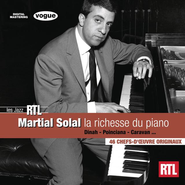 Album cover art for Martial Solal - La Richesse du Piano