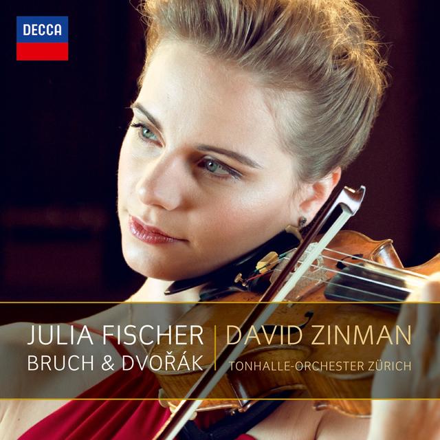 Album cover art for Bruch & Dvorak