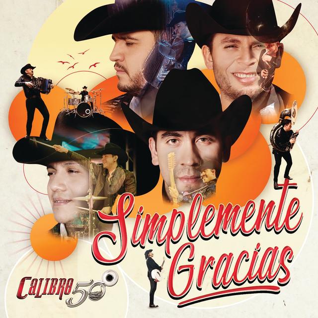 Album cover art for Simplemente Gracias