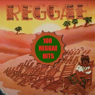 Album cover art for 100 Reggae Hits