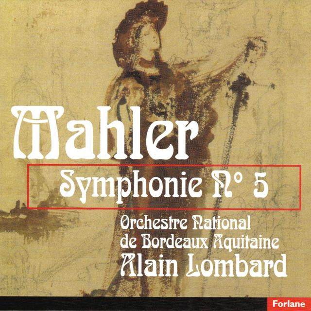 Album cover art for Mahler : Symphonie n° 5