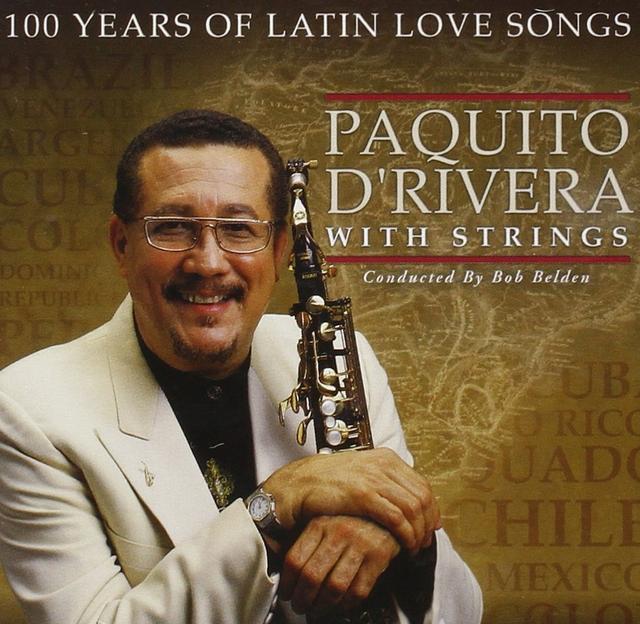 Album cover art for 100 Years Of Latin Love Songs