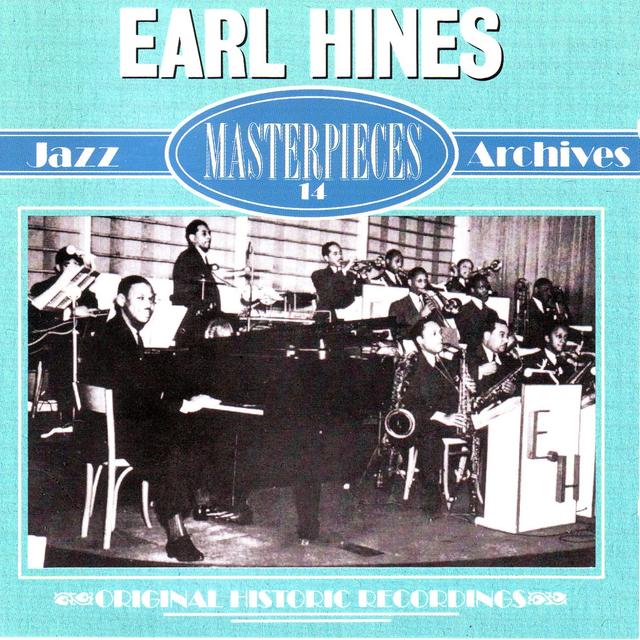 Album cover art for Earl Hines Masterpieces