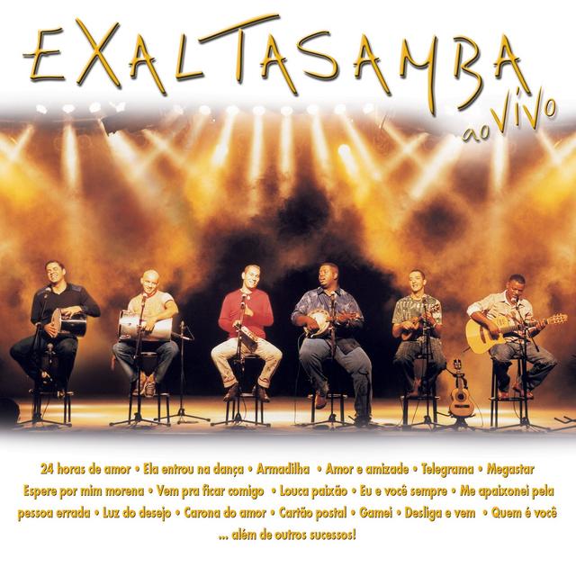 Album cover art for Exaltasamba Ao Vivo