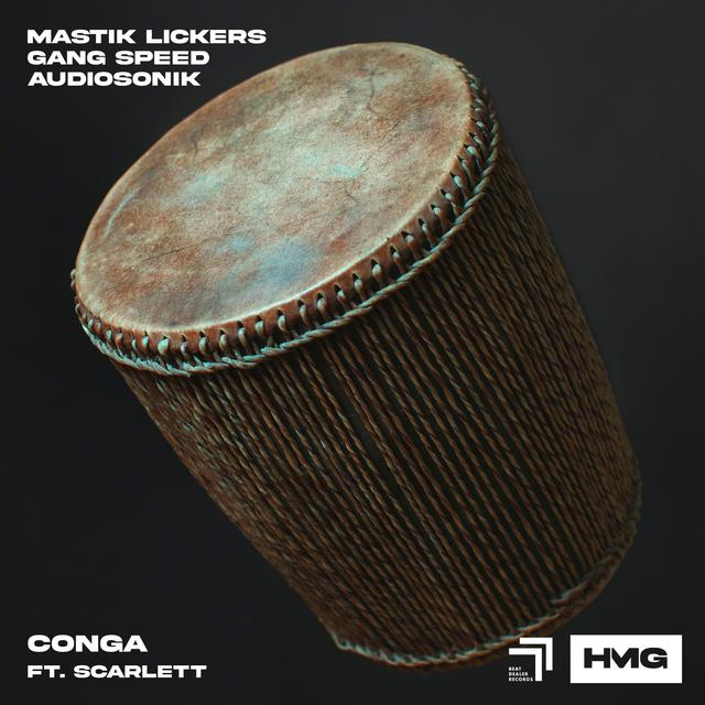 Album cover art for Conga