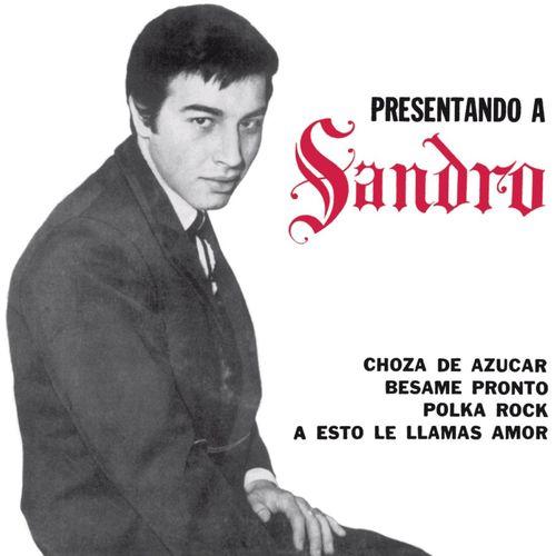 Album cover art for Presentando a Sandro