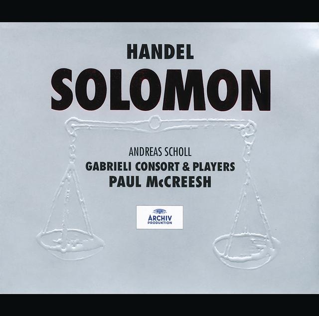 Album cover art for Handel: Solomon HWV 67