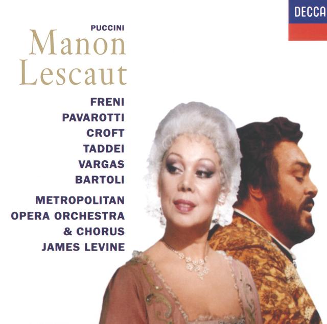 Album cover art for Puccini: Manon Lescaut