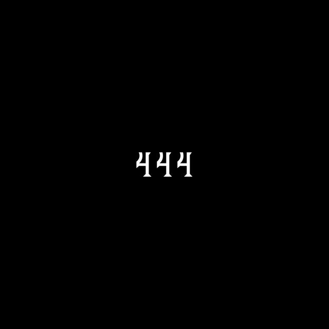 Album cover art for 444