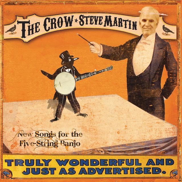 Album cover art for The Crow: New Songs for the Five-String Banjo