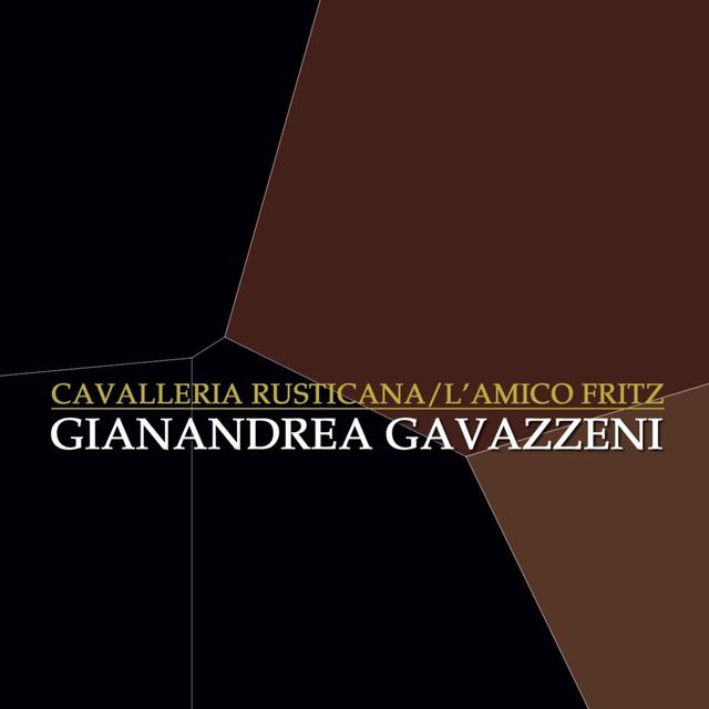 Album cover art for Cavalleria Rusticana / L'amico Fritz