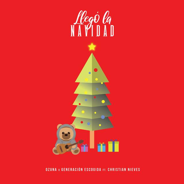 Album cover art for Llegó la Navidad