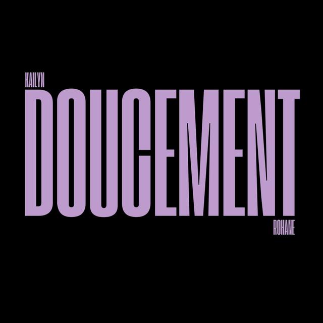 Album cover art for Doucement