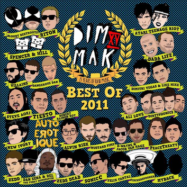 Album cover art for Dim Mak Records Best Of 2011