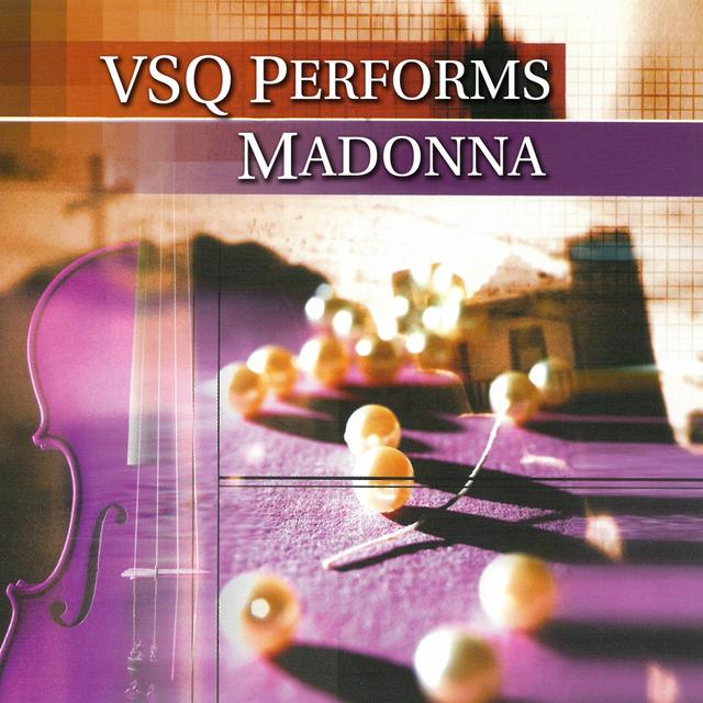 Album cover art for VSQ performs Madonna