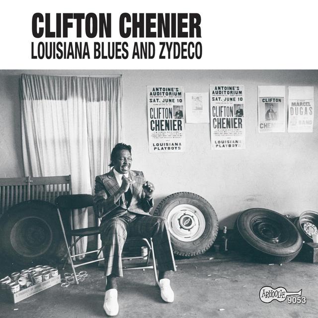 Album cover art for Louisiana Blues and Zydeco