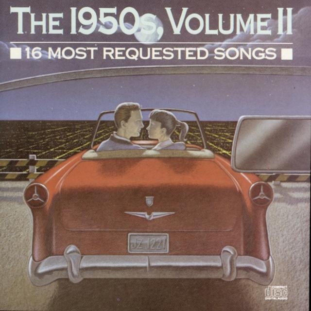 Album cover art for 16 Most Requested Songs Of The 1950s. Volume Two