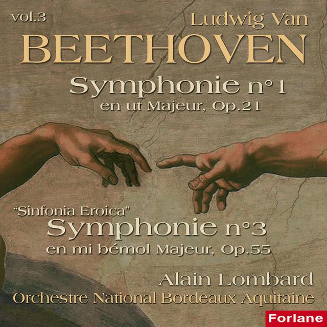 Album cover art for Beethoven: Symphonies No. 1 & 3