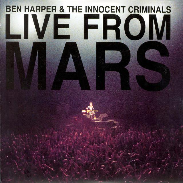 Album cover art for Live from Mars