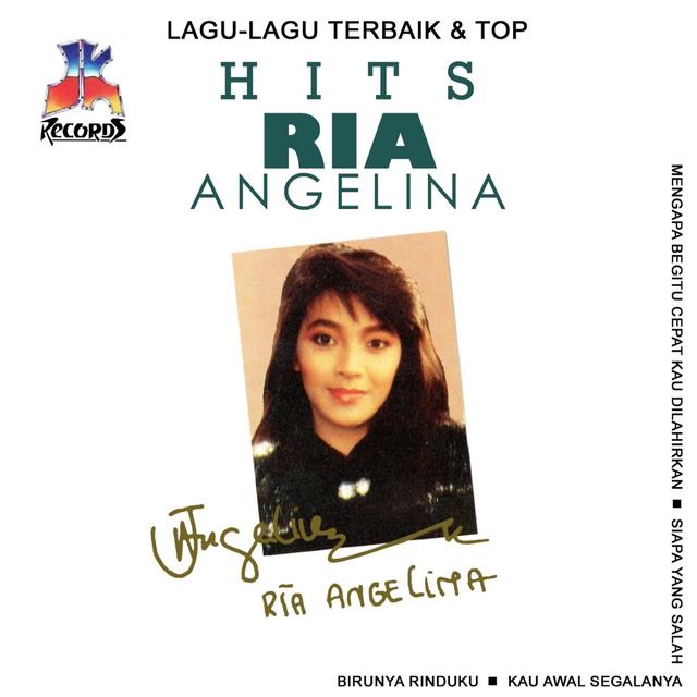 Album cover art for Lagu Lagu Terbaik & Top Hits Ria Angelina