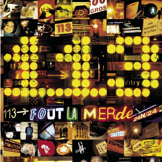 Album cover art for 113 Fout la Merde