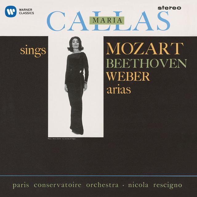 Album cover art for Mozart, Beethoven & Weber Arias