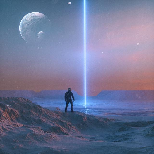 Album cover art for Lightbeams