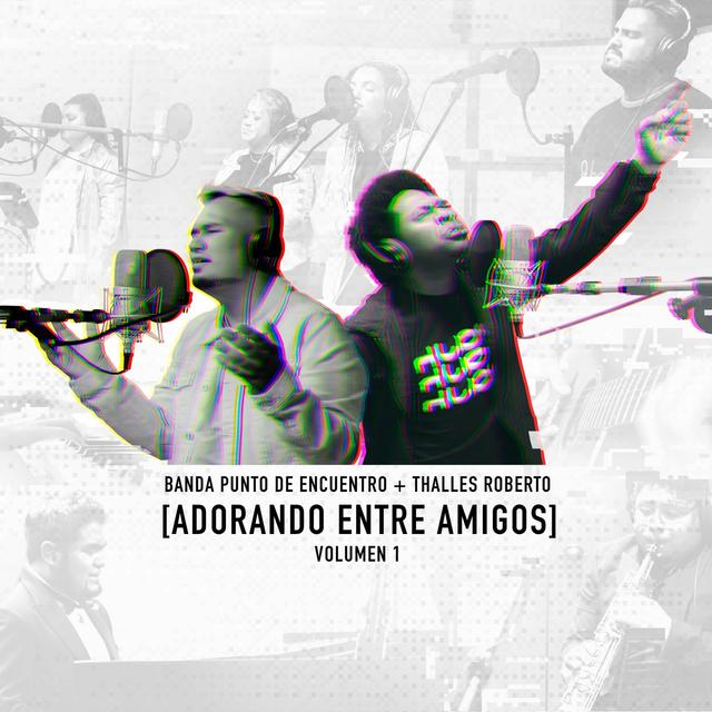 Album cover art for Adorando Entre Amigos