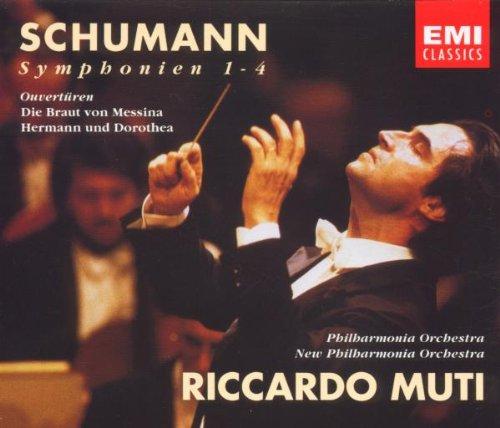 Album cover art for Schumann: Symphonies Nos.1-4 - Overtures