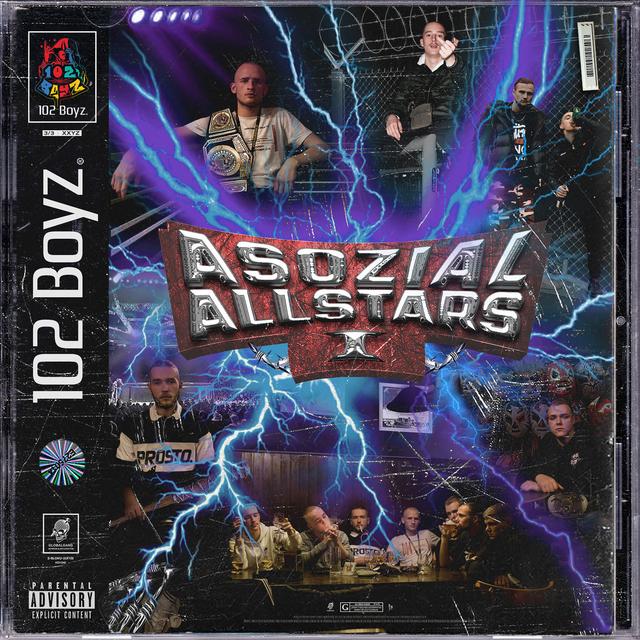 Album cover art for Asozial Allstars 1