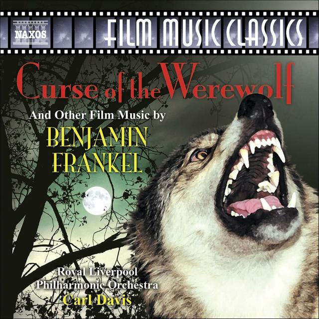 Album cover art for Curse of the Werewolf and Other Film Music by Benjamin Frankel