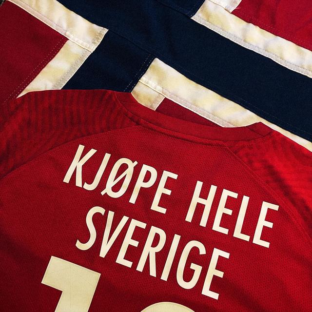 Album cover art for KJØPE HELE SVERIGE