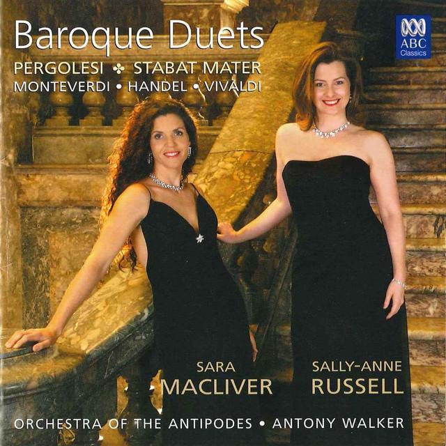 Album cover art for Baroque Duets