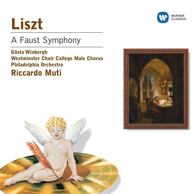 Album cover art for Liszt: A Faust Symphony