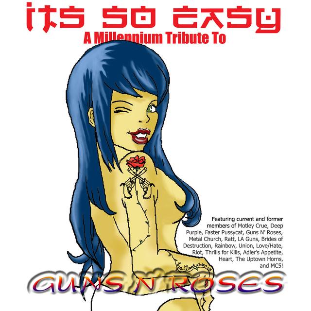 Album cover art for It's So Easy: Amillenium Tribute to Guns N Roses