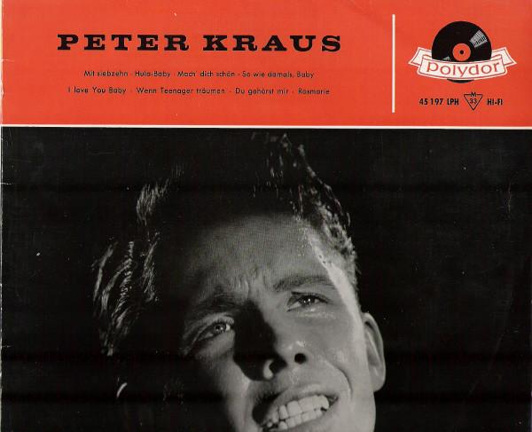 Album cover art for Peter Kraus